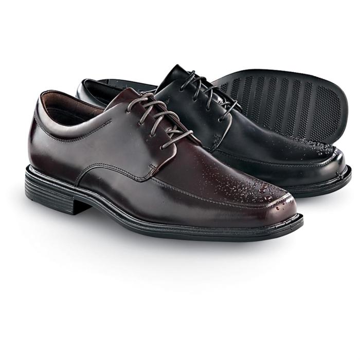 Rockport men's dress shoes brown