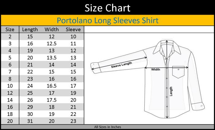 Apt 9 mens dress shirt size chart