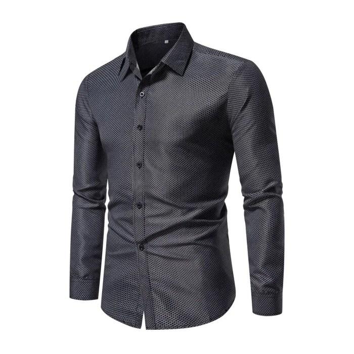 Construct dress shirts for men