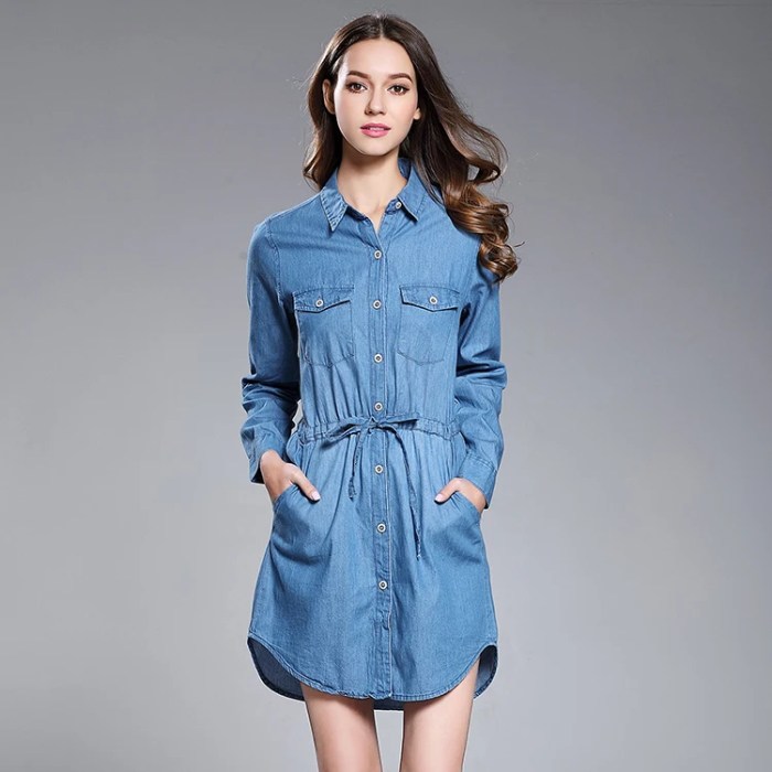 Long dress shirts women's