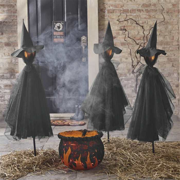 How to make a witch decoration for halloween