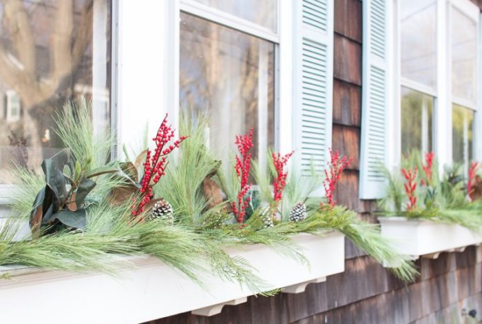 How to decorate window boxes