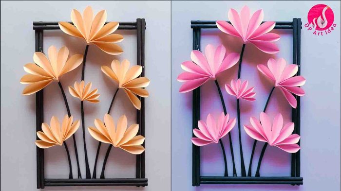 How to make room decor out of paper