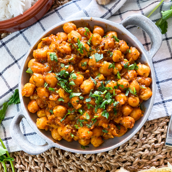 How to cook canned chickpeas indian style