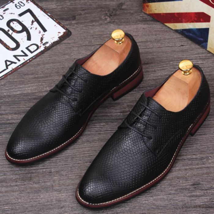 Mens snakeskin dress shoes